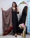 SI 218 Viscose Chanderi With Sequence Embroidery Work Kurti With Bottom Dupatta Online Wholesale